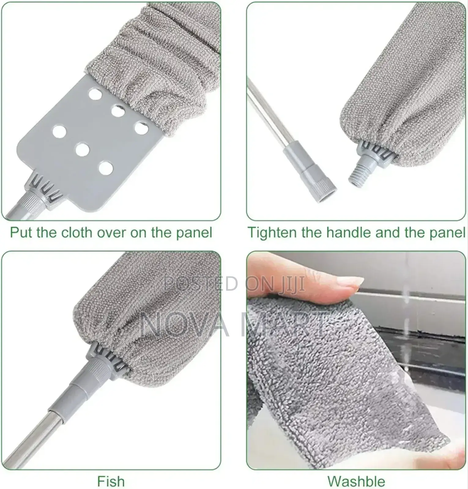 Telescopic Microfiber Dust Remover