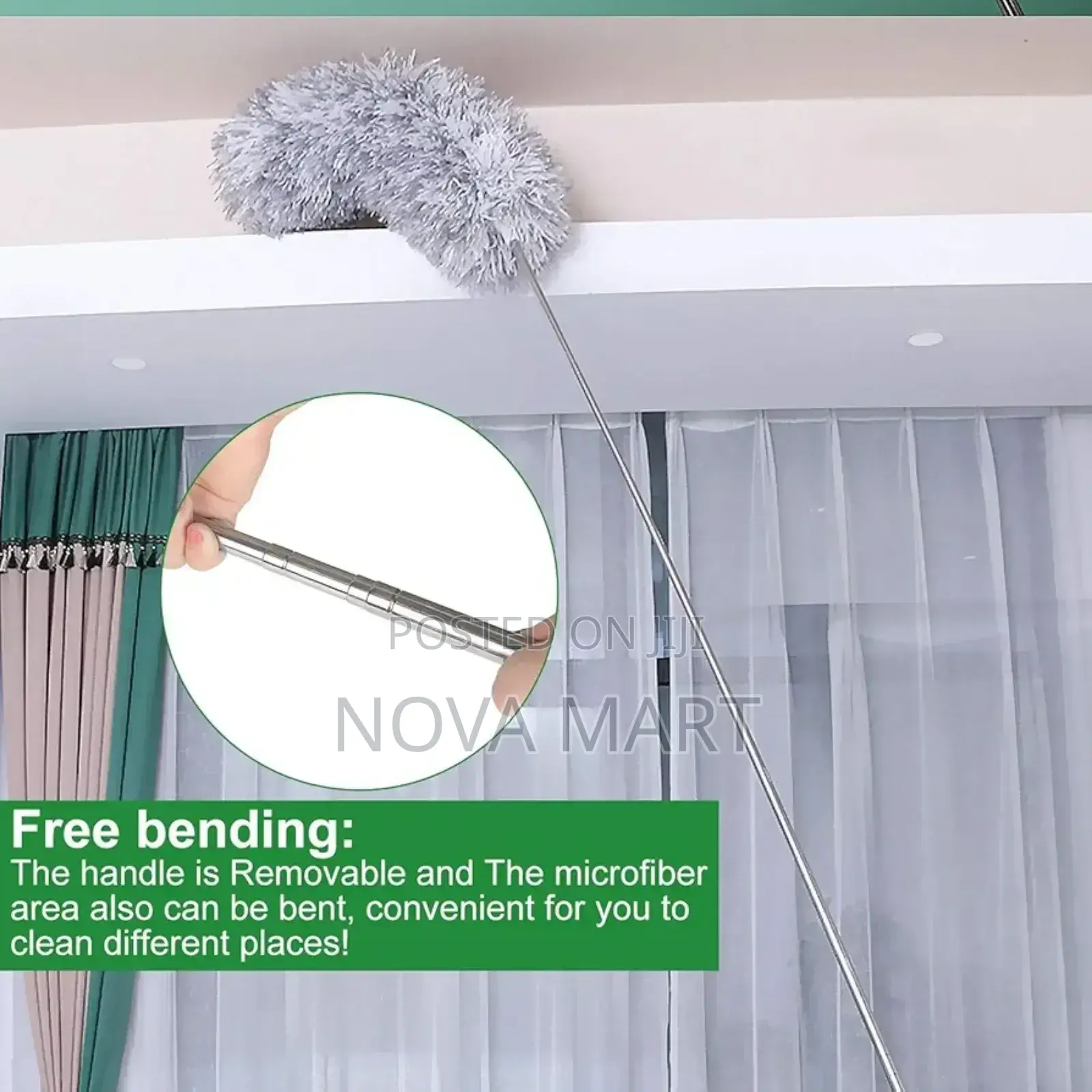 Telescopic Microfiber Dust Remover
