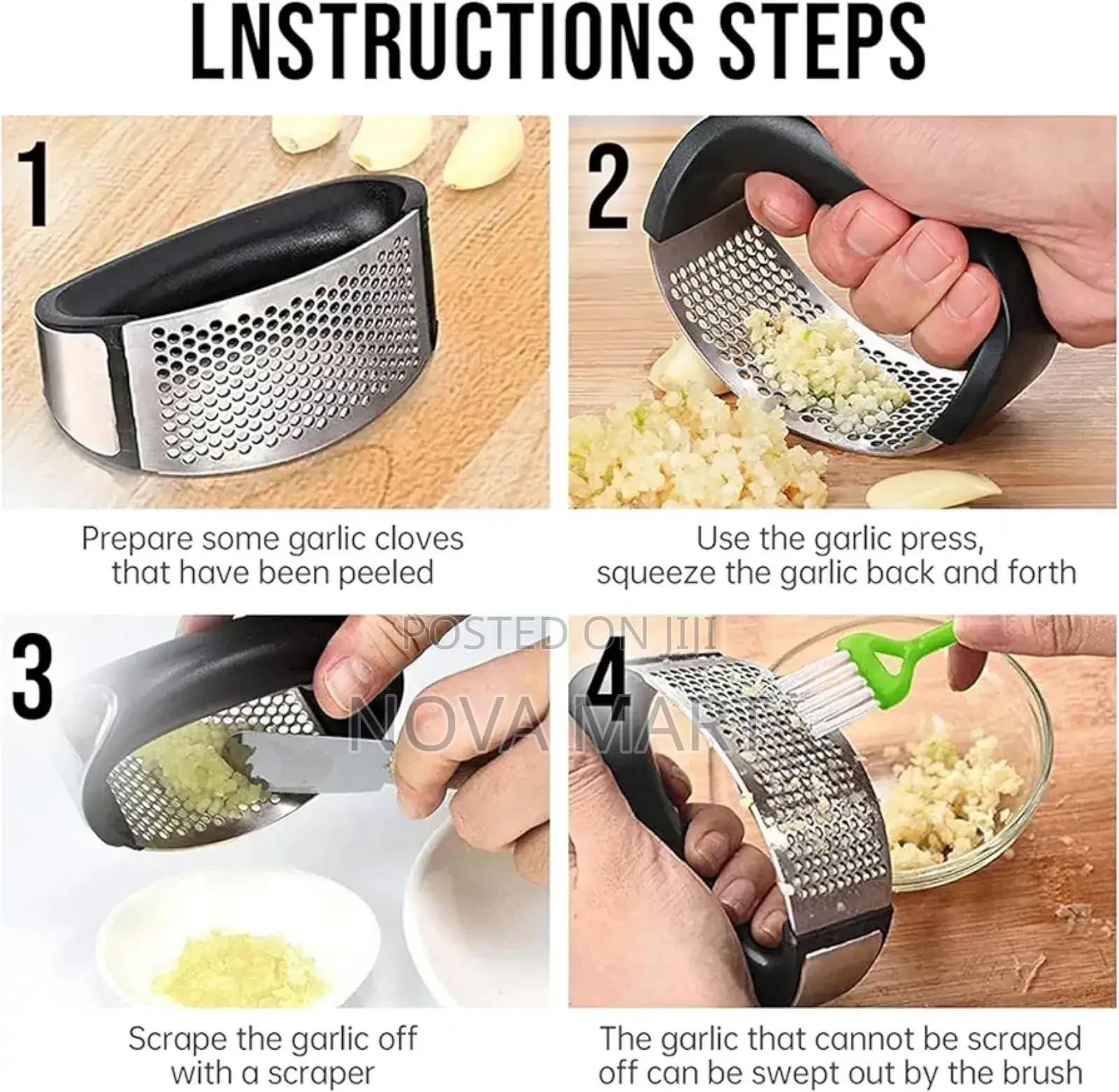 Garlic Press Chopper
