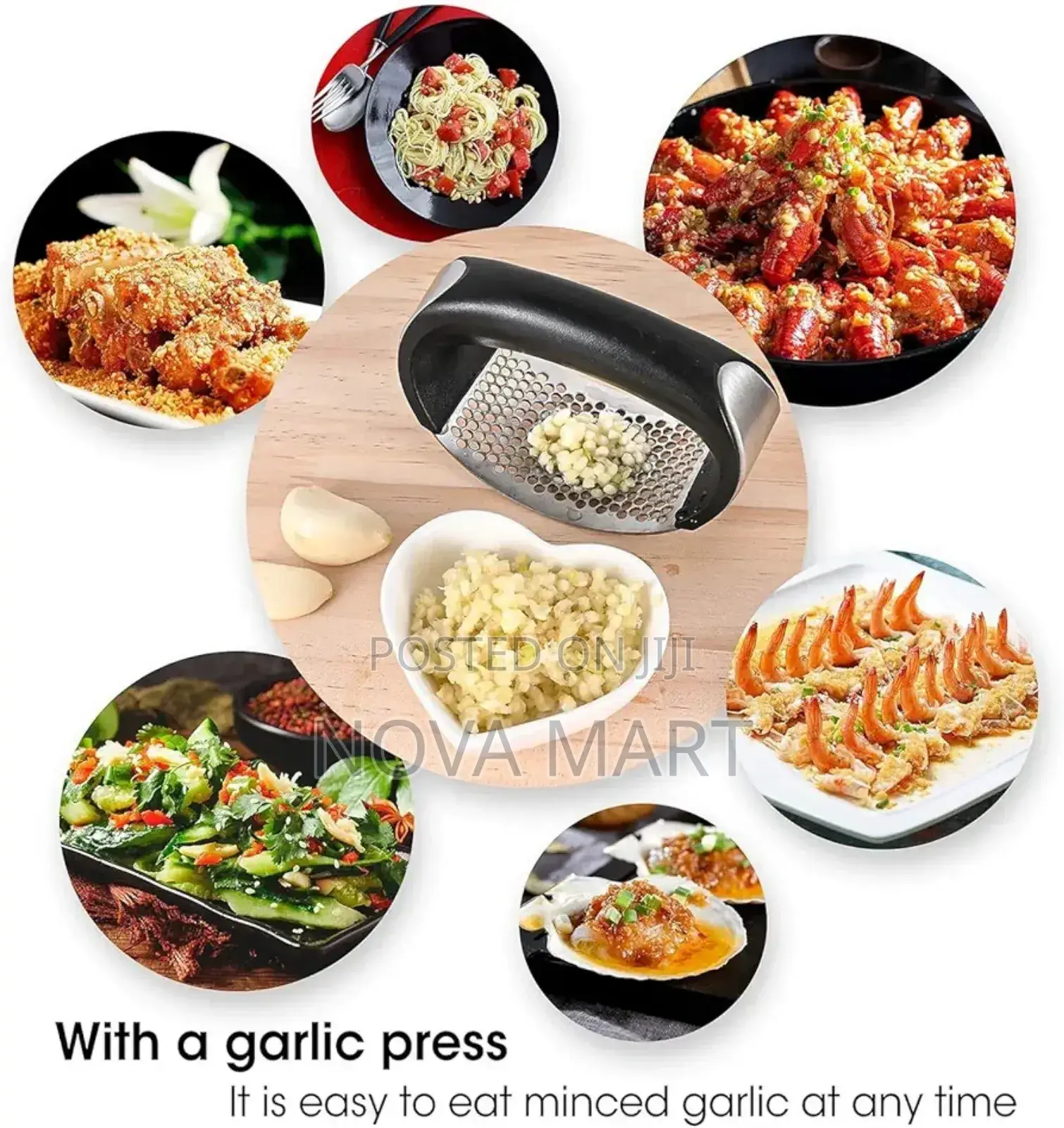 Garlic Press Chopper