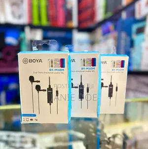 Photo - Boya Dual Wired Microphone