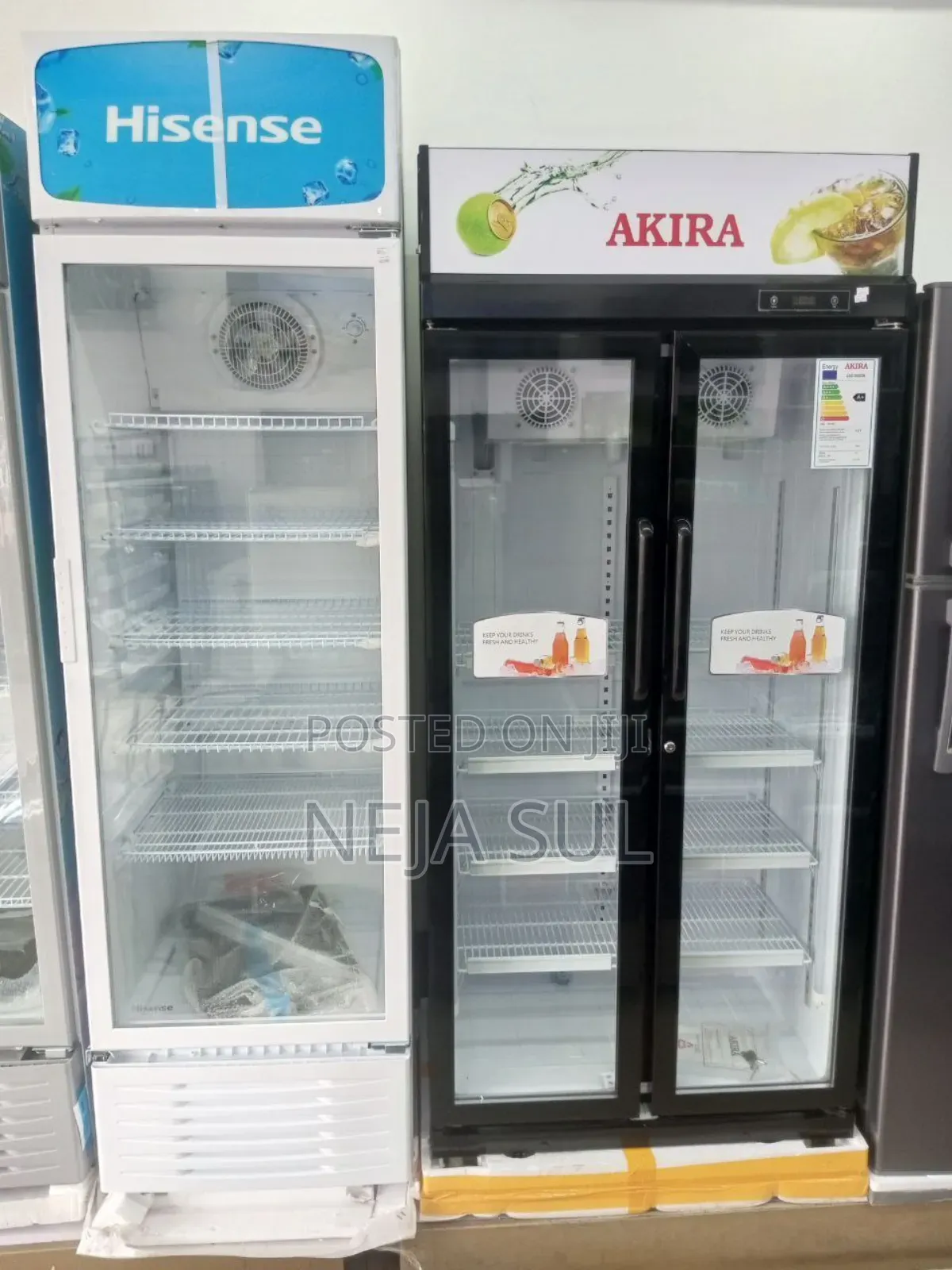 Akira Display Showcase 560l for Sale in Frint Door Glass