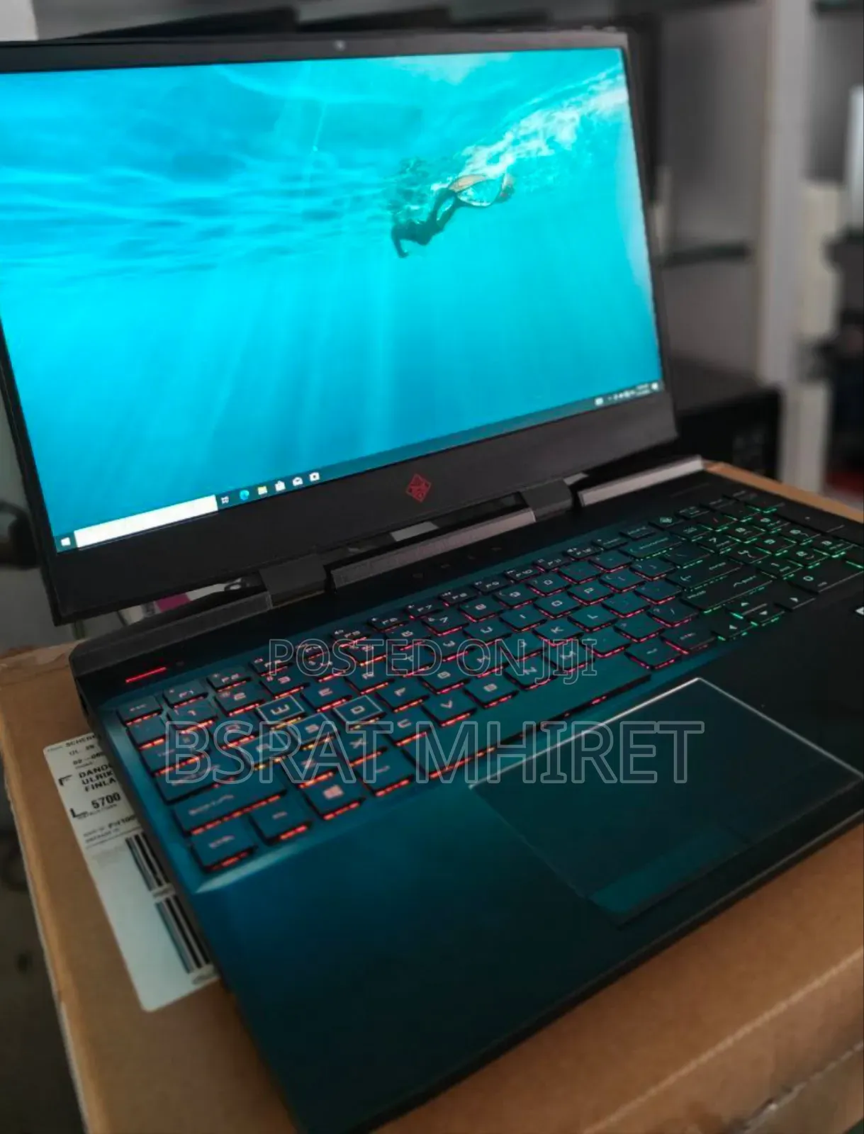 New Laptop HP Omen X 16GB Intel Core I7 SSD 512GB