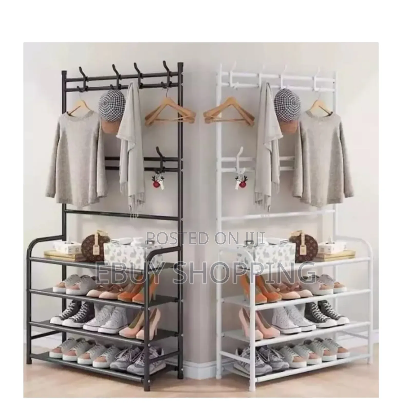 **Large-capacity 5-tier Rack –Ideal For Apartments And Dorms