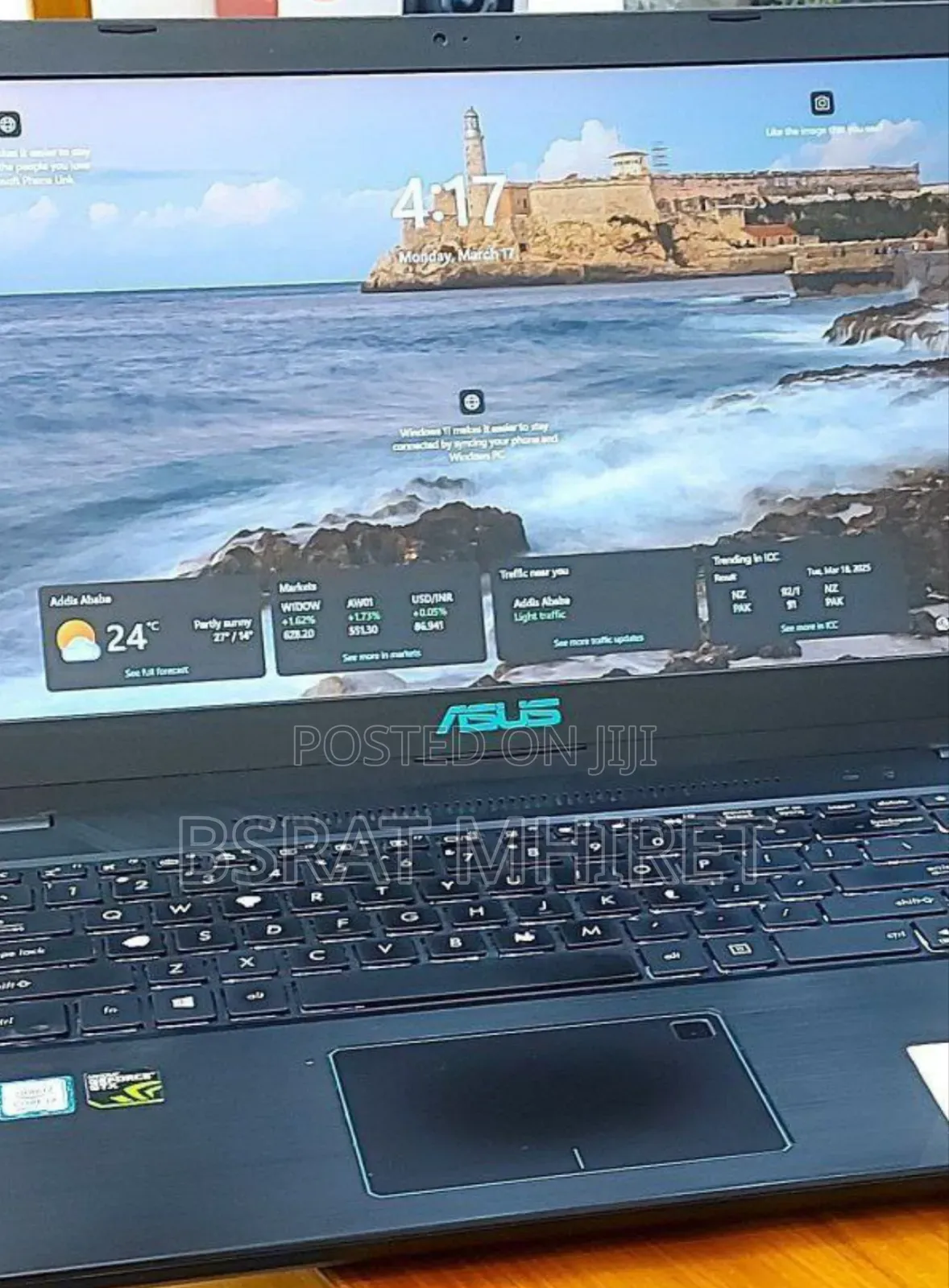 New Laptop Asus VivoBook 15 X505BA 8GB Intel Core I7 SSD 256GB