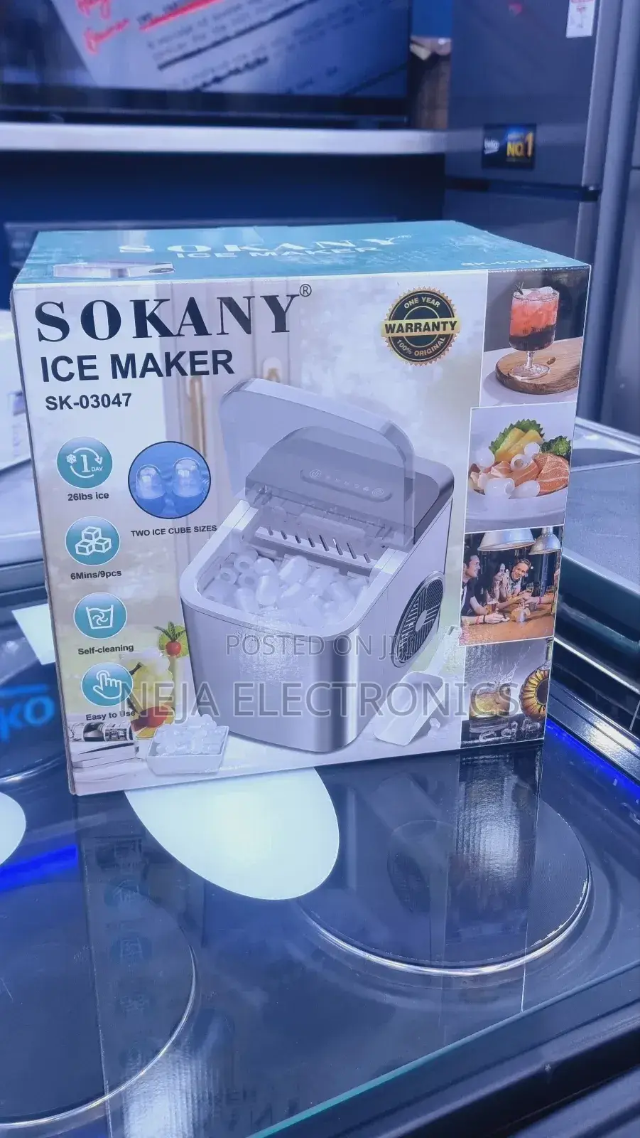 Ice Makers Sokany 12kg Free Delivery 
