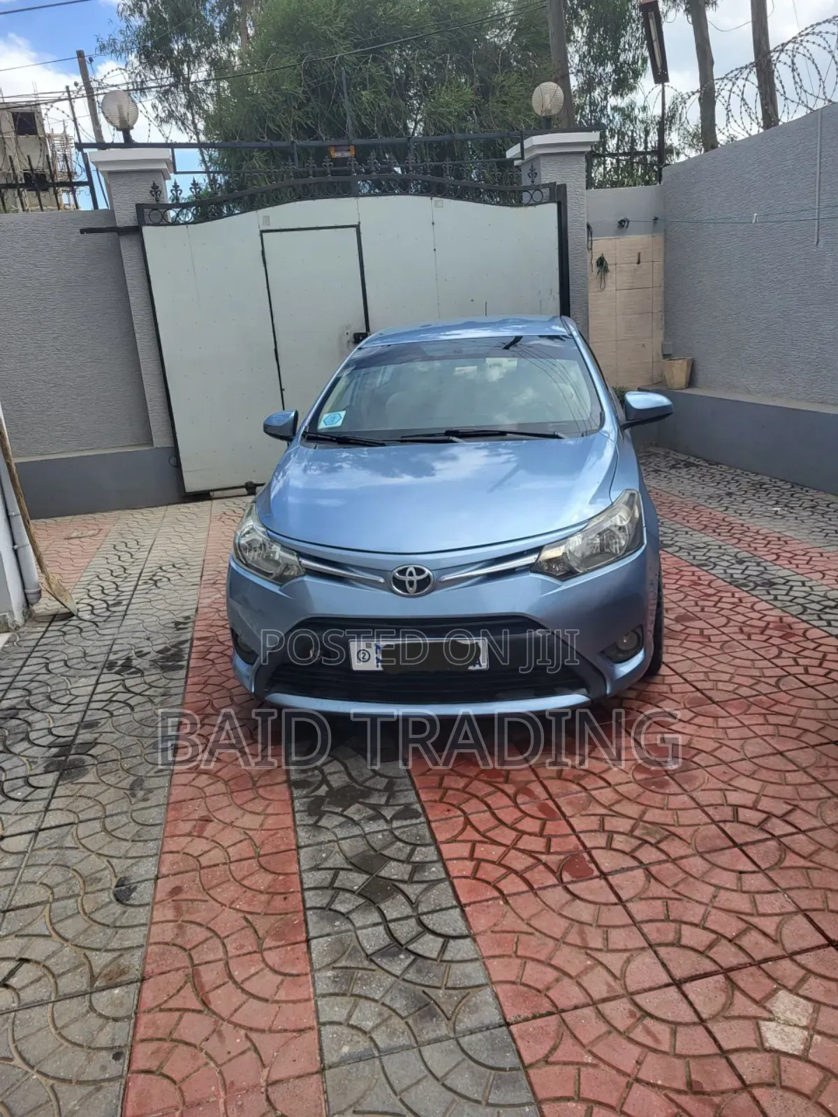 Toyota Yaris 2014 Blue