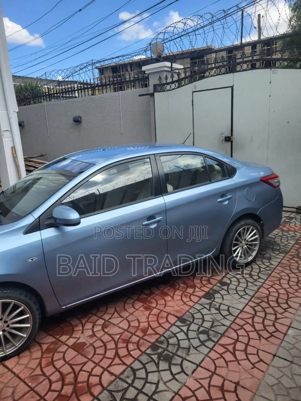 Toyota Yaris 2014 Blue