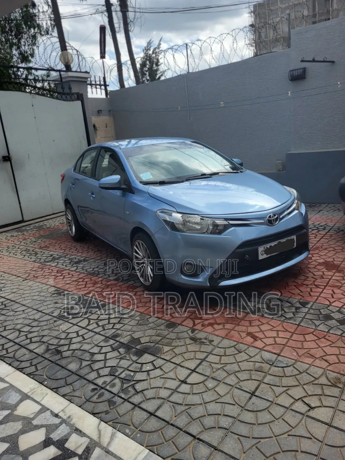 Toyota Yaris 2014 Blue