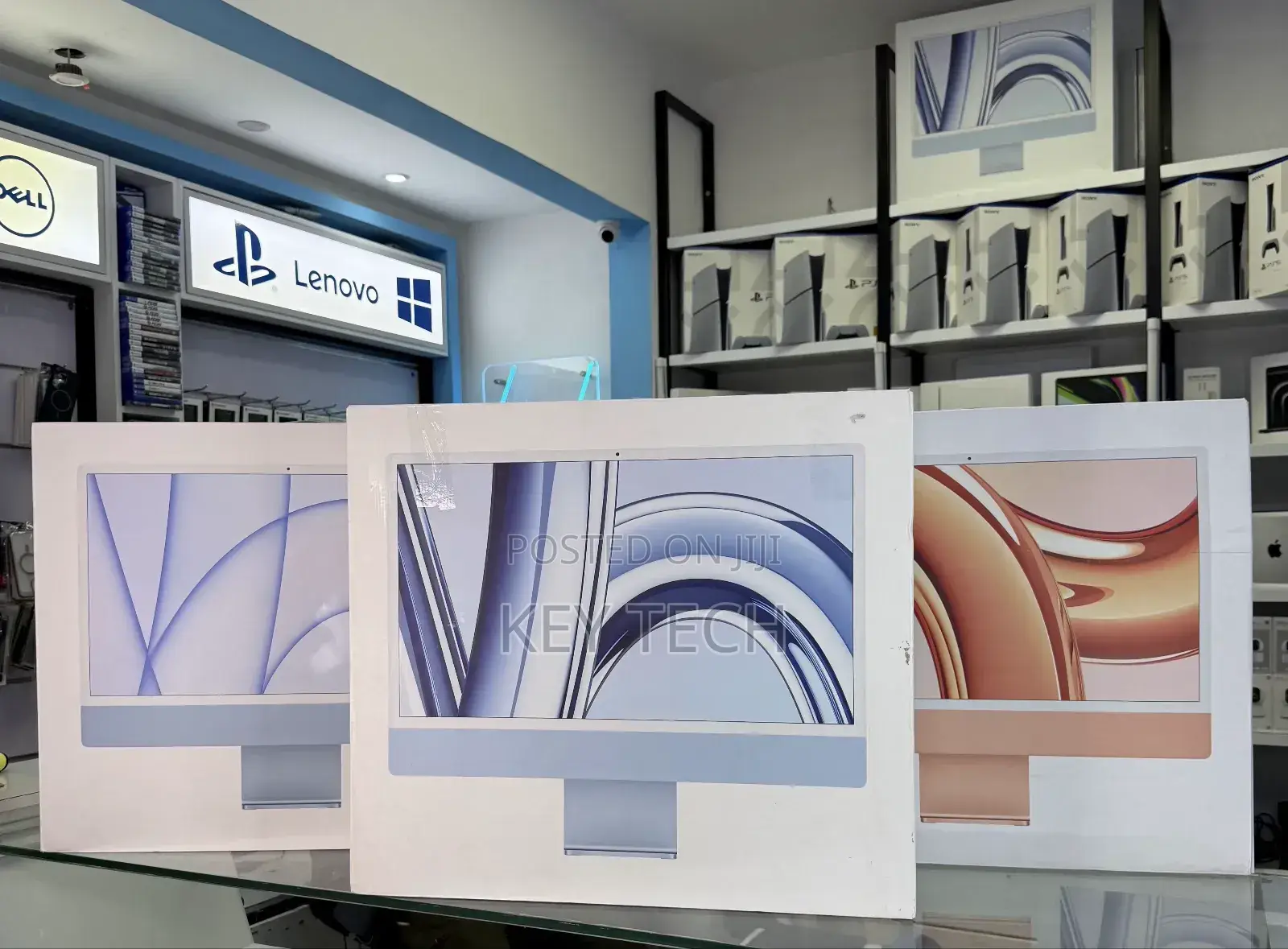 New Desktop Computer Apple iMac M3 8GB Apple M3 SSD 256GB