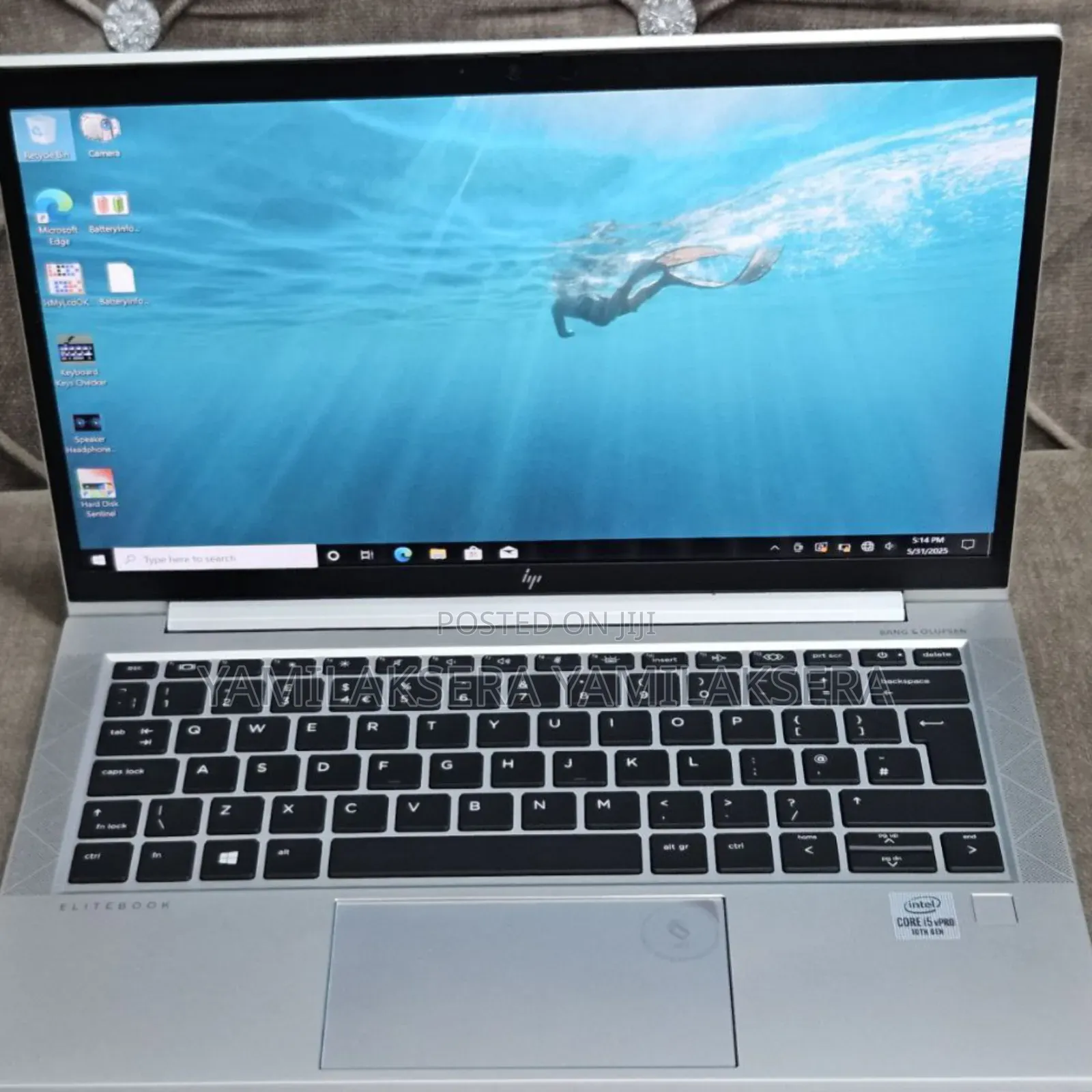 New Laptop HP EliteBook 830 G7 16GB Intel Core I7 SSD 512GB