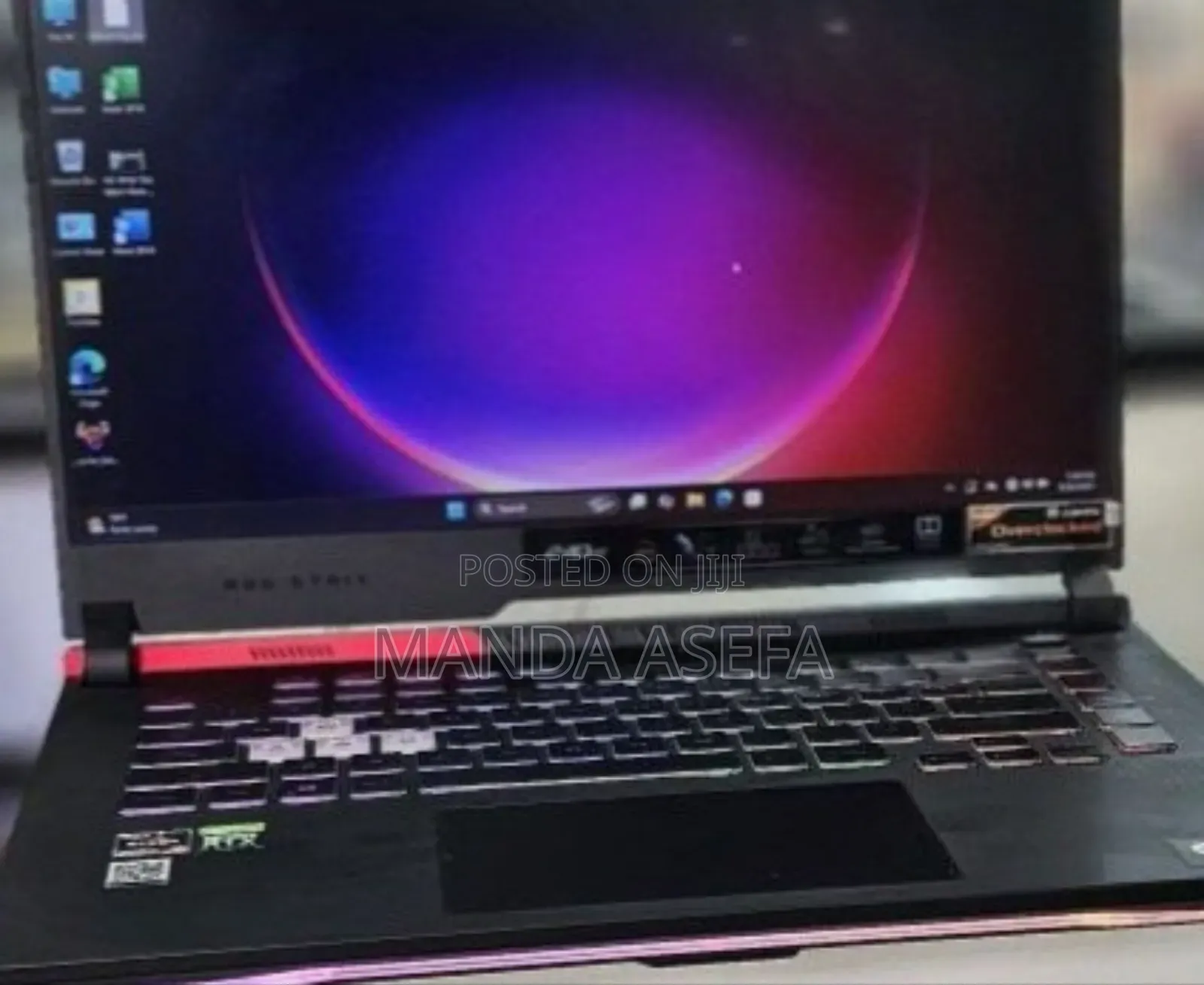 New Laptop Asus ROG Strix G16 G614 16GB AMD Ryzen 9 SSD 512GB