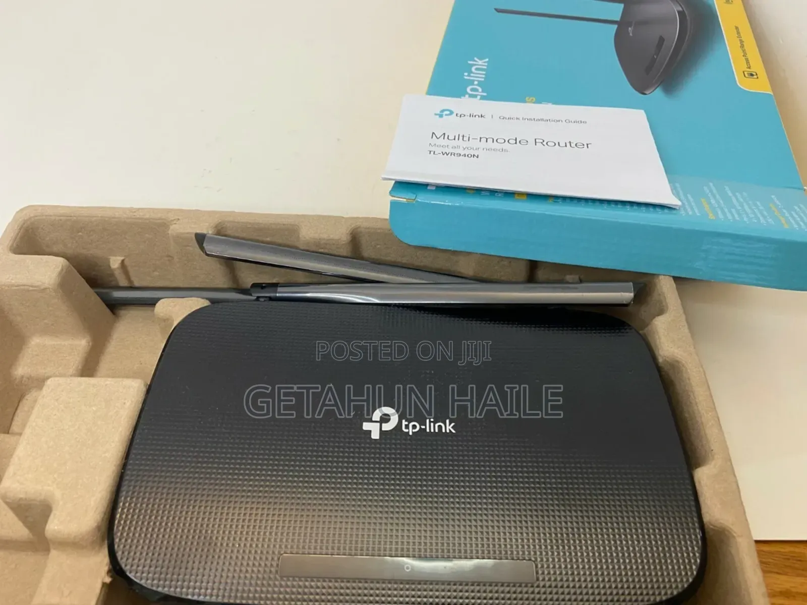 Tp-Link Tl-Wr940n Router 3 Antenna Wireless Range Extender