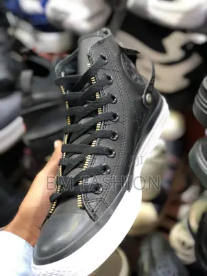 All Star Converse Black Zipped Men's