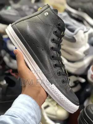 All Star Converse Black Zipped Men's