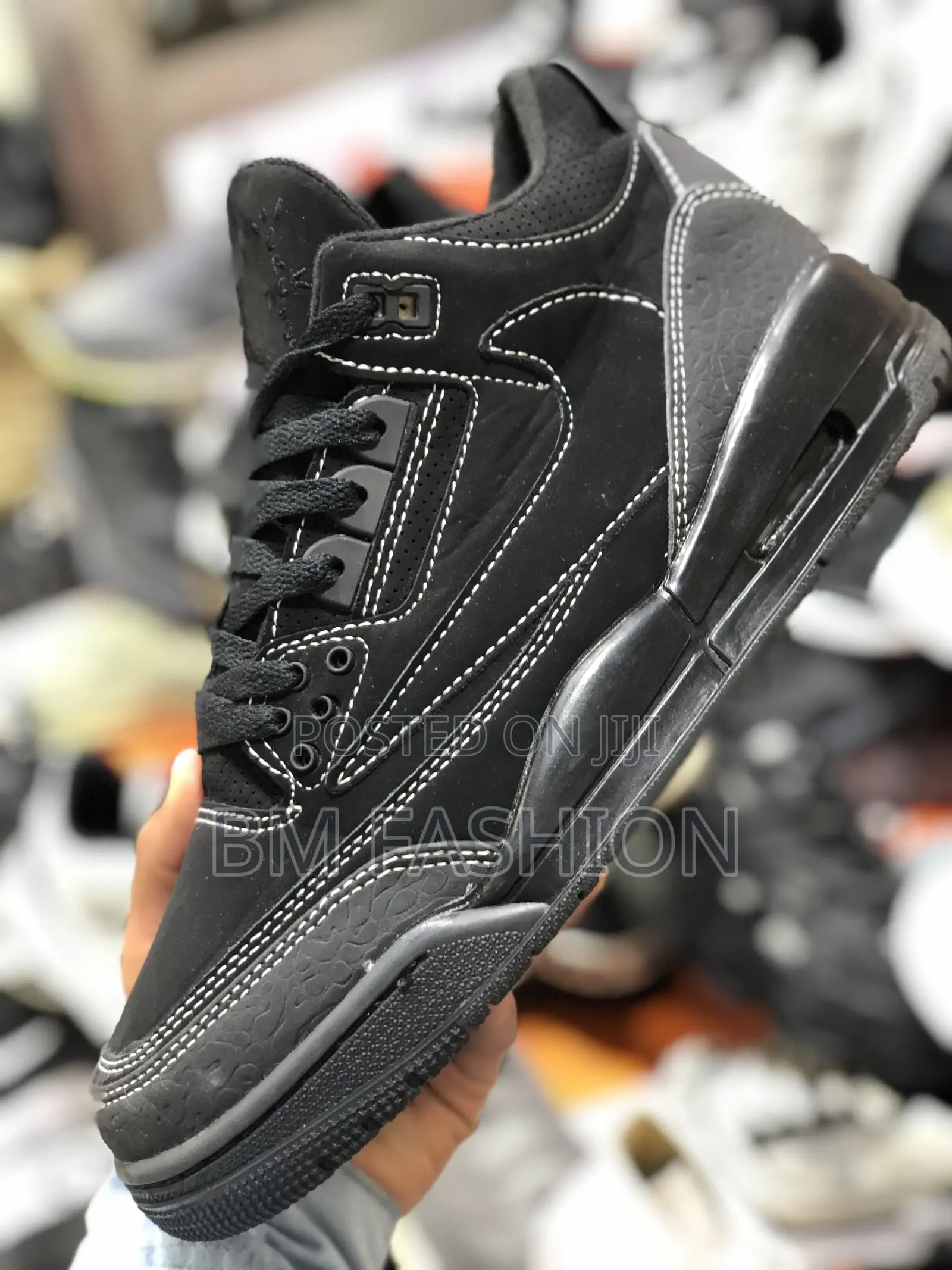 Jordan 3 Black Cat Travis Scott