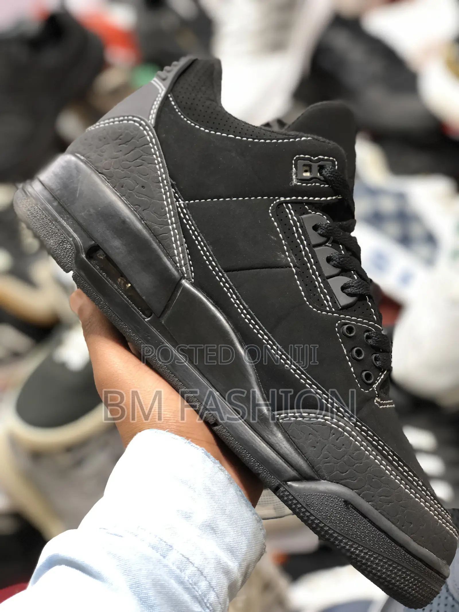 Jordan 3 Black Cat Travis Scott