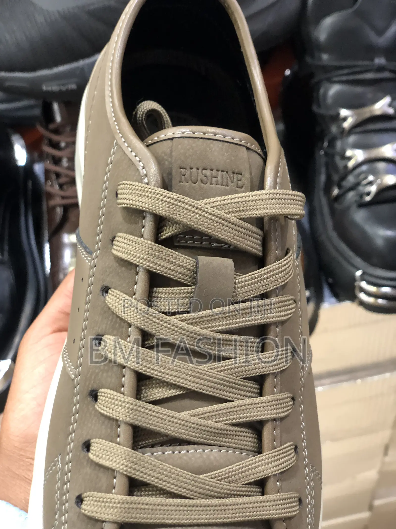 Rushine Flat Shoes Brown