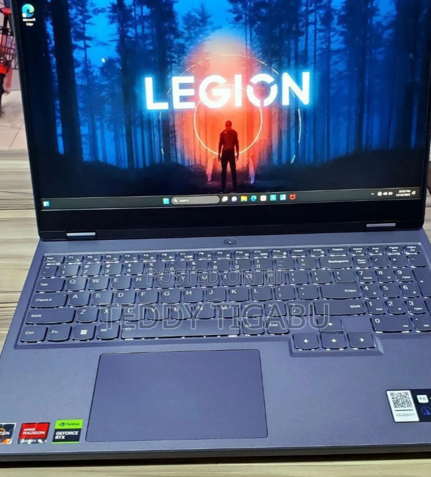 New Laptop Lenovo Legion 5 16GB AMD Ryzen 7 SSD 1T
