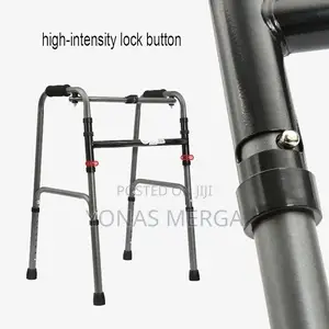 Photo - Walker/Walker/ Peak Care Deluxe Side Folding Walking Frame