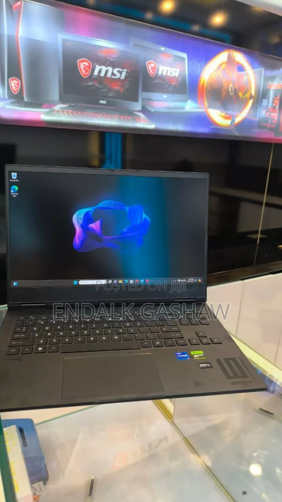 New Laptop HP Omen 15 16GB Intel Core I7 SSD 1T