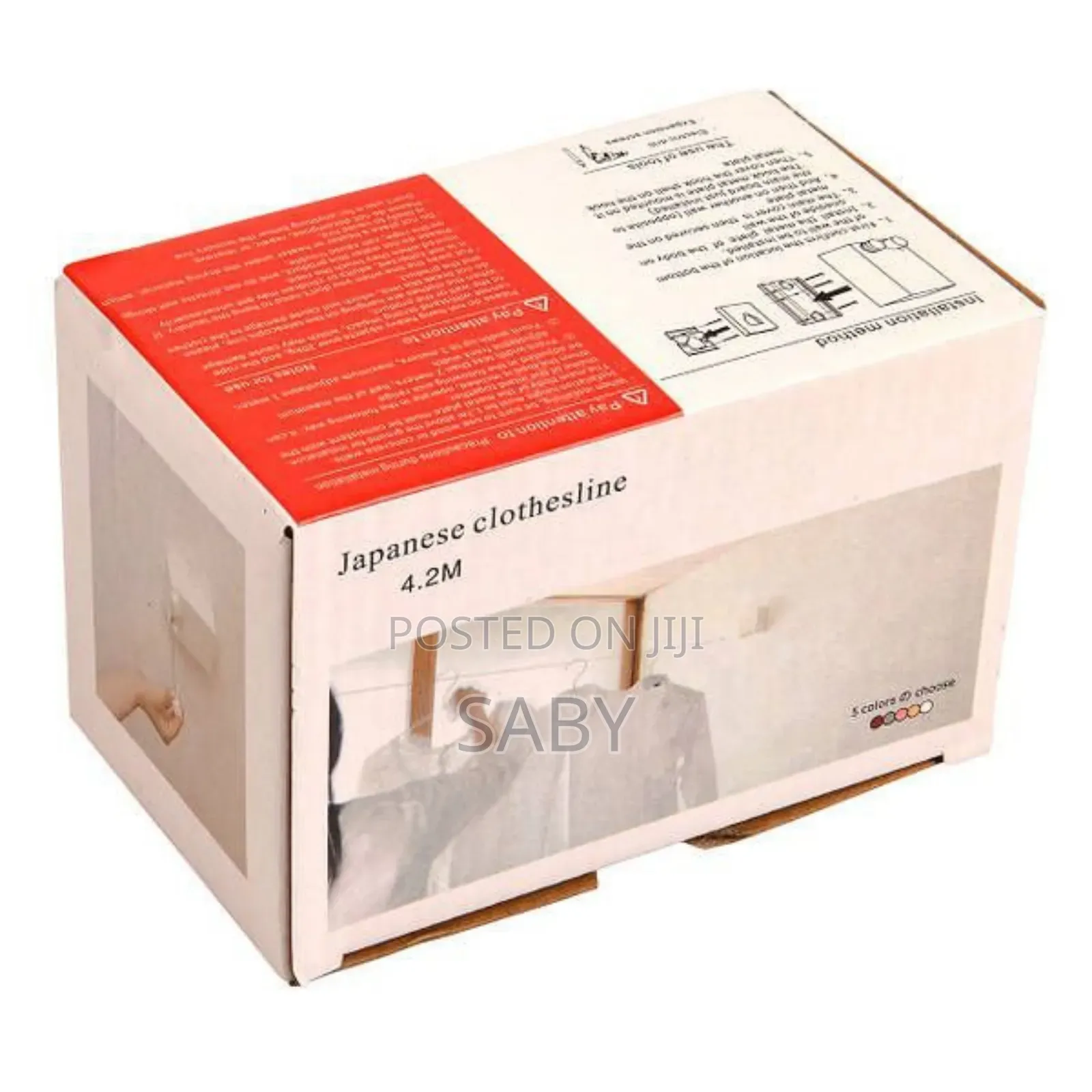 Retractable ልብስ በትንሽ ቦታ ማድረቅ የሚያስችል አስደናቂ ማስጫ