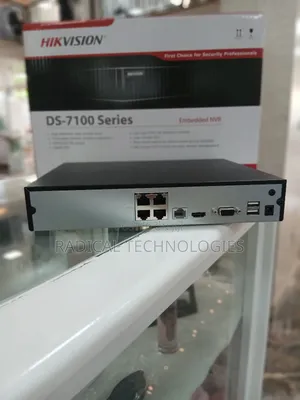 Photo - 7100 Hikvision N.V.R 4 and 8 Channel Security Camera Xiaomi