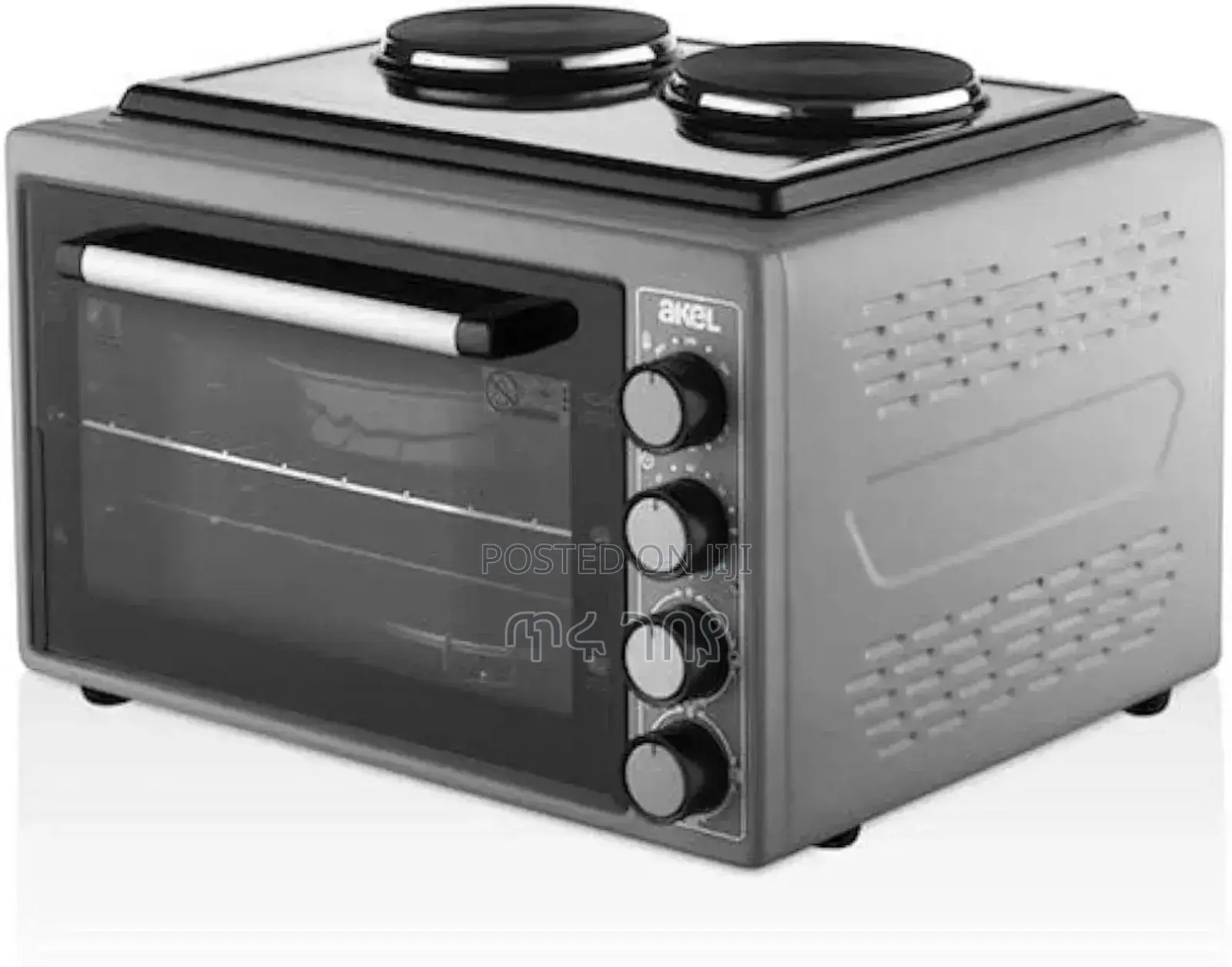Akel Oven With Double Hot Plate Stove