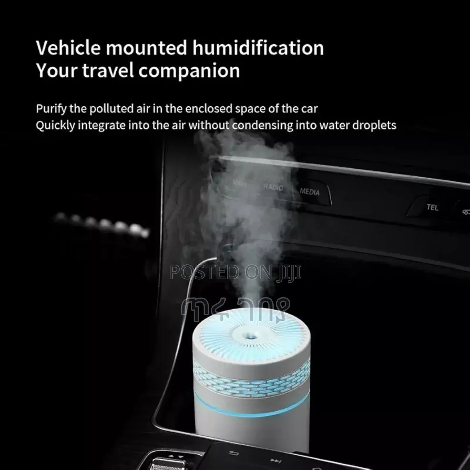 Smart Ultrasonic Car and Home Air Humidifier