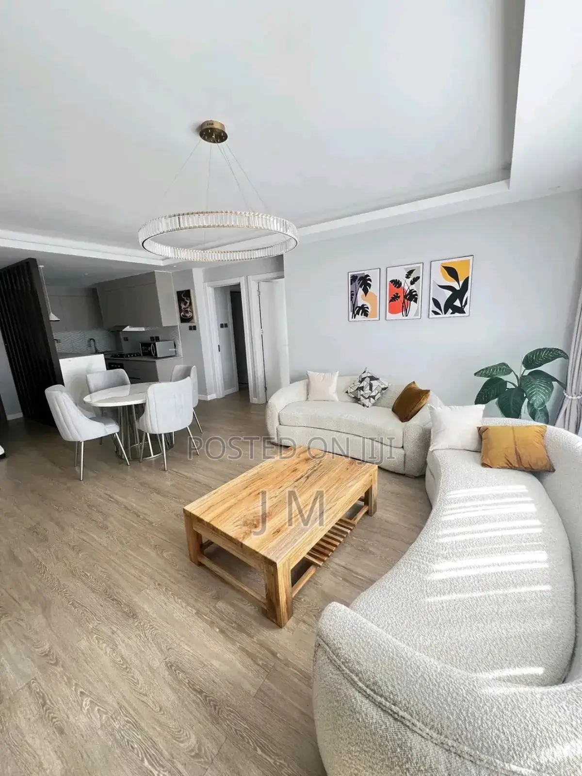 Furnished 3bdrm Apartment in Bole for rent