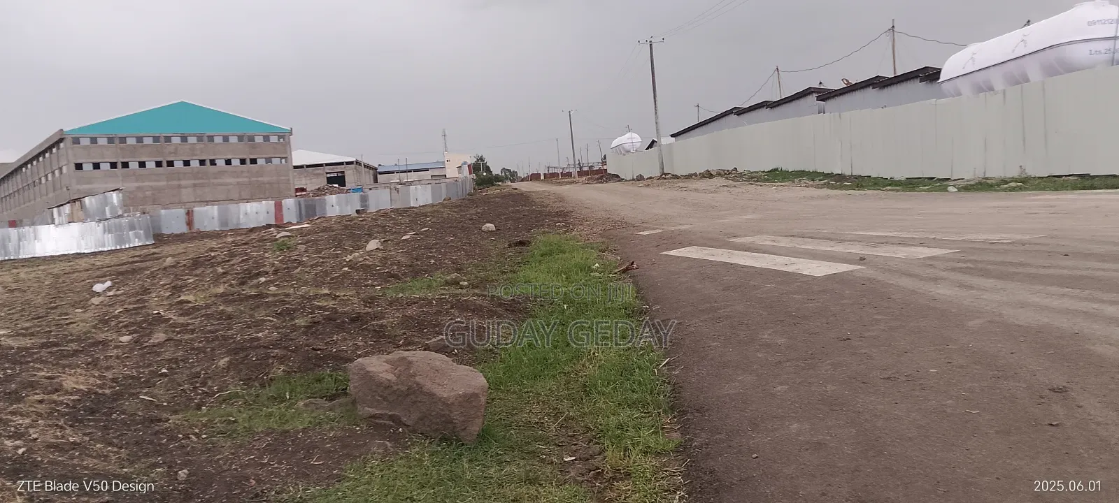 1500 ካሬ የሚሸጥ አስፓልት አጠገብ ያለ ቦታ