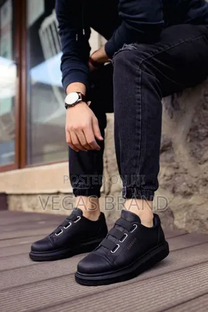 Chekich Black Sneakers Master Quality Shoes