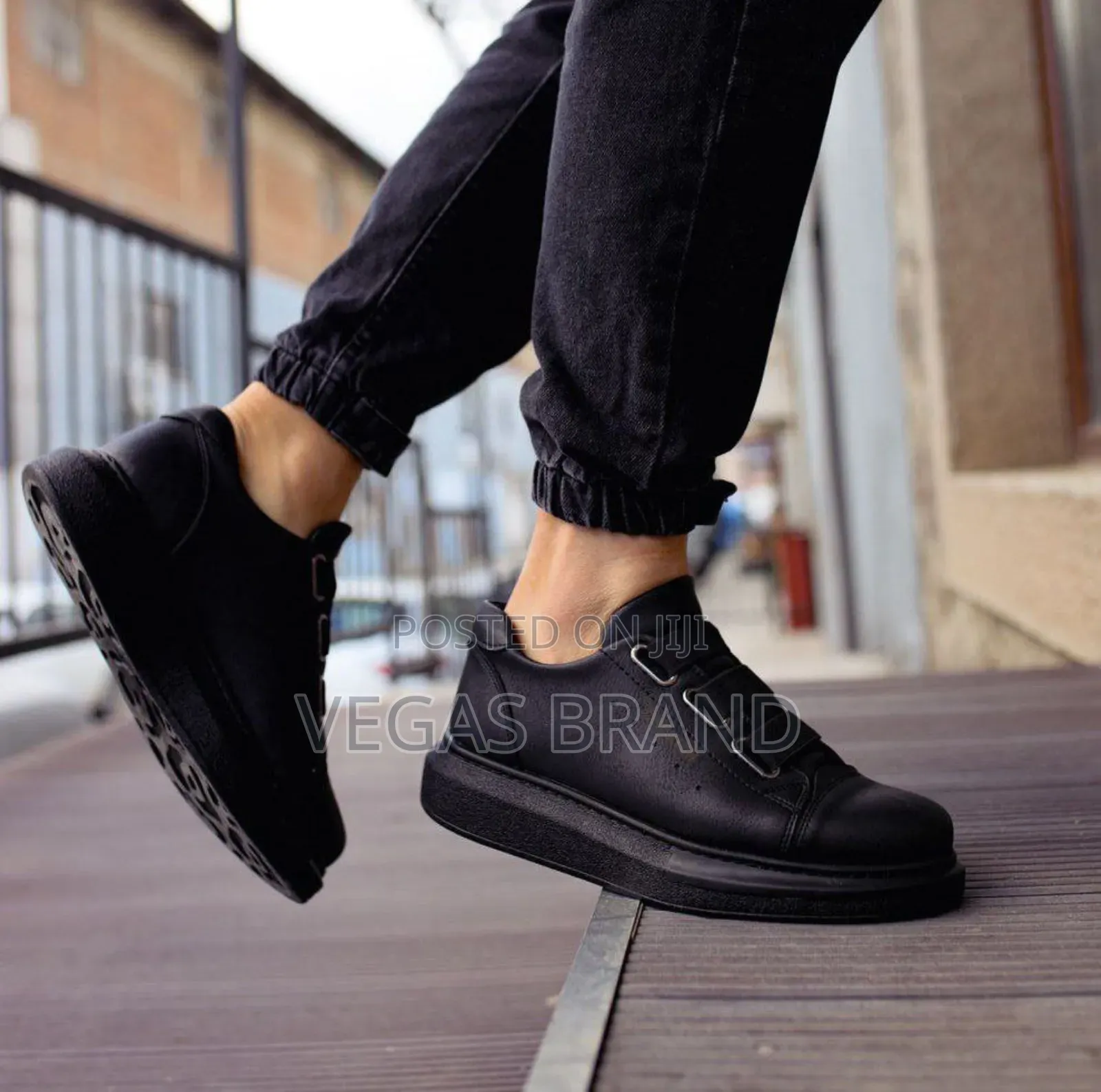 Chekich Black Sneakers Master Quality Shoes