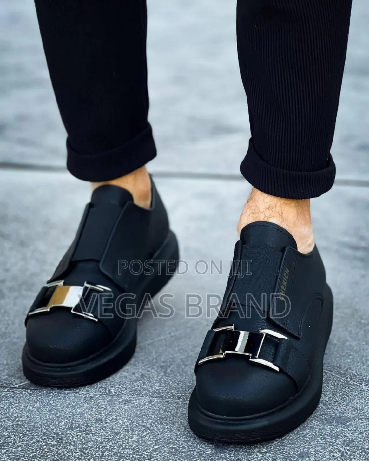 Chekich Black Sneakers Master Quality Shoes