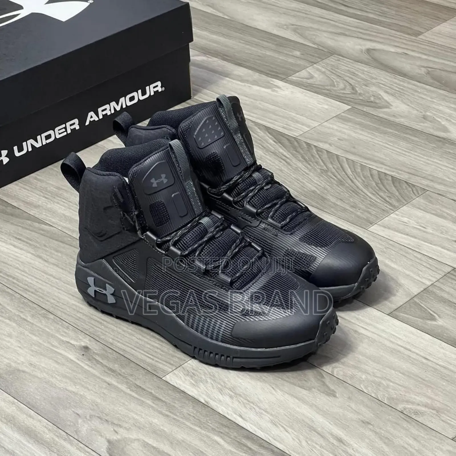 Under Armour Men's Ua Verge GTX Black Master Quality Shoes