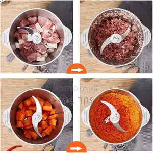 Electric Food Chopper የስጋና ሽንኩርት መፍጫ