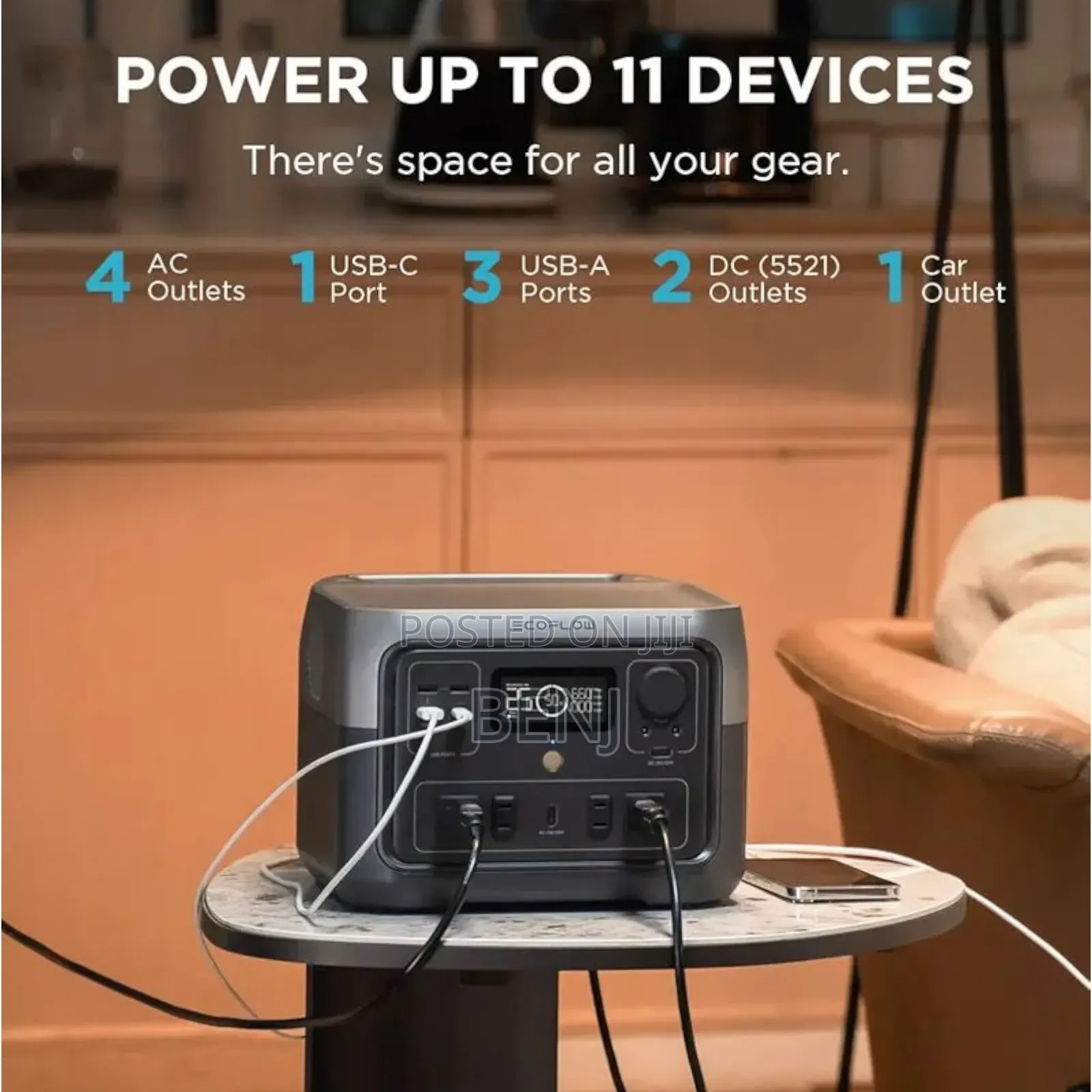 Ecoflow River 2 Max Portable Power Station 500w-1000w 512wh