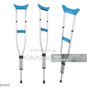 Photo - Crutches∆ظadult – Pair of Kranch0娘crutches With Elbow Strap