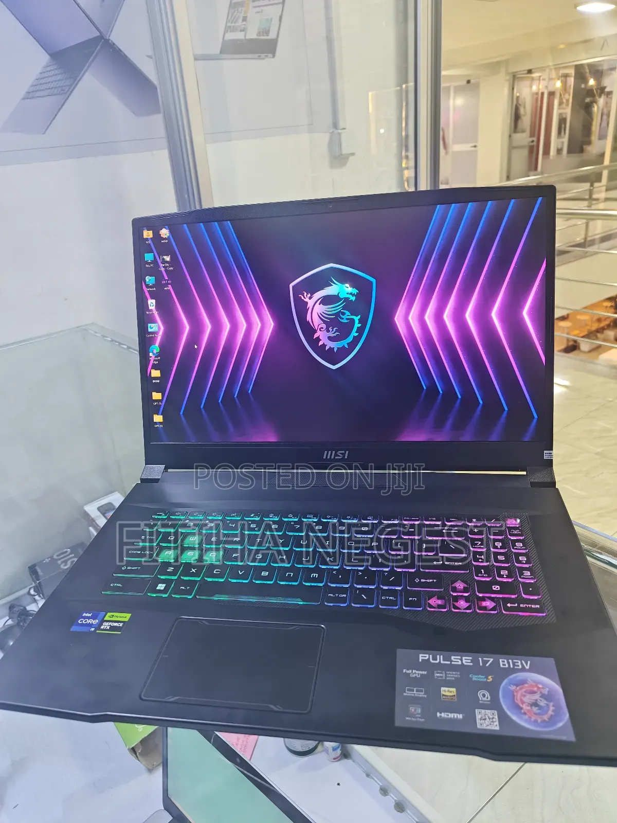 New Laptop MSI Pulse GL76 16GB Intel Core I9 SSD 512GB