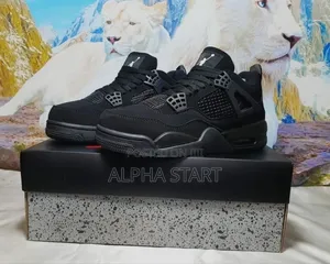 Jordan 4black Cat High Master Quality Sneakers 3 Color