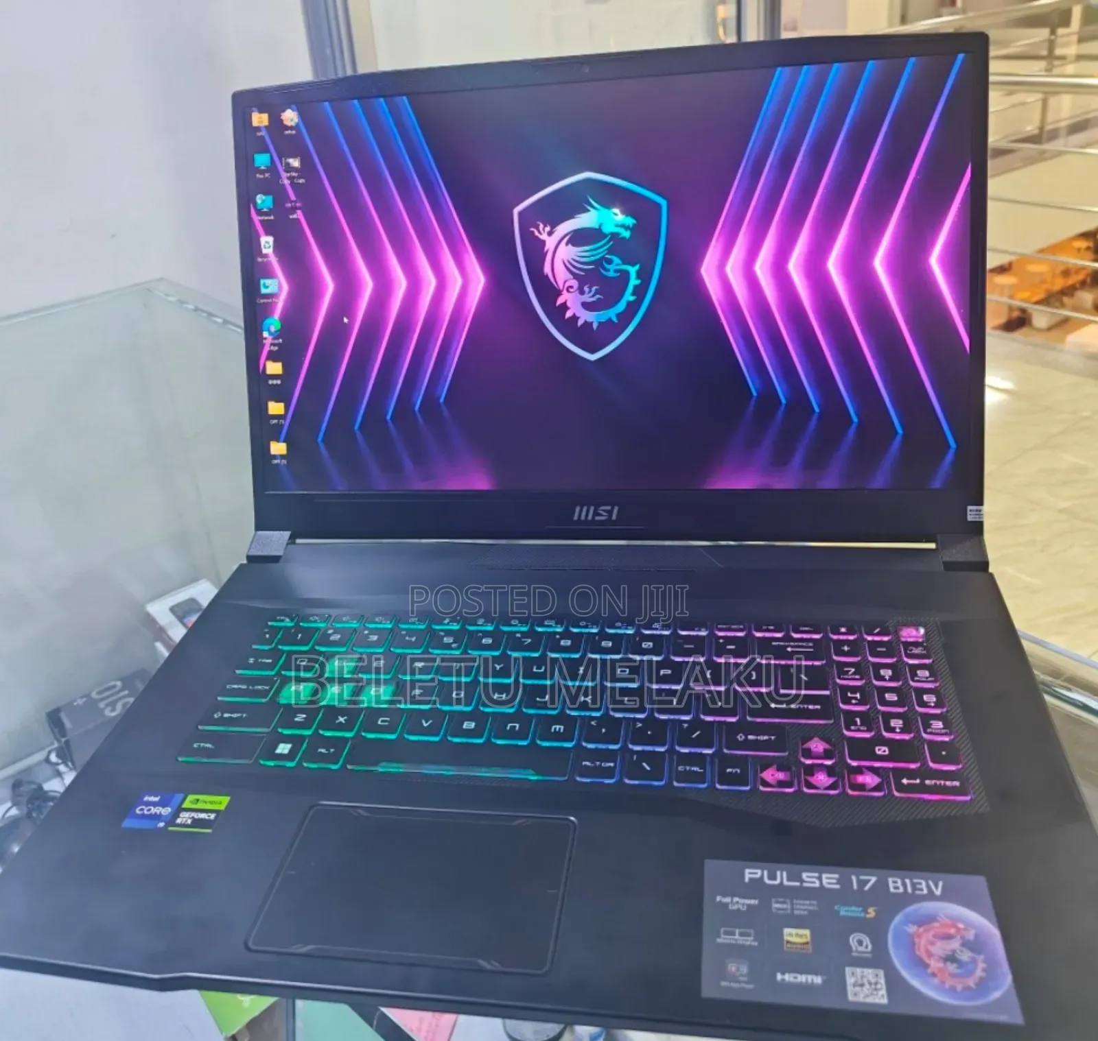 New Laptop MSI 16GB Intel Core I9 SSD 1T