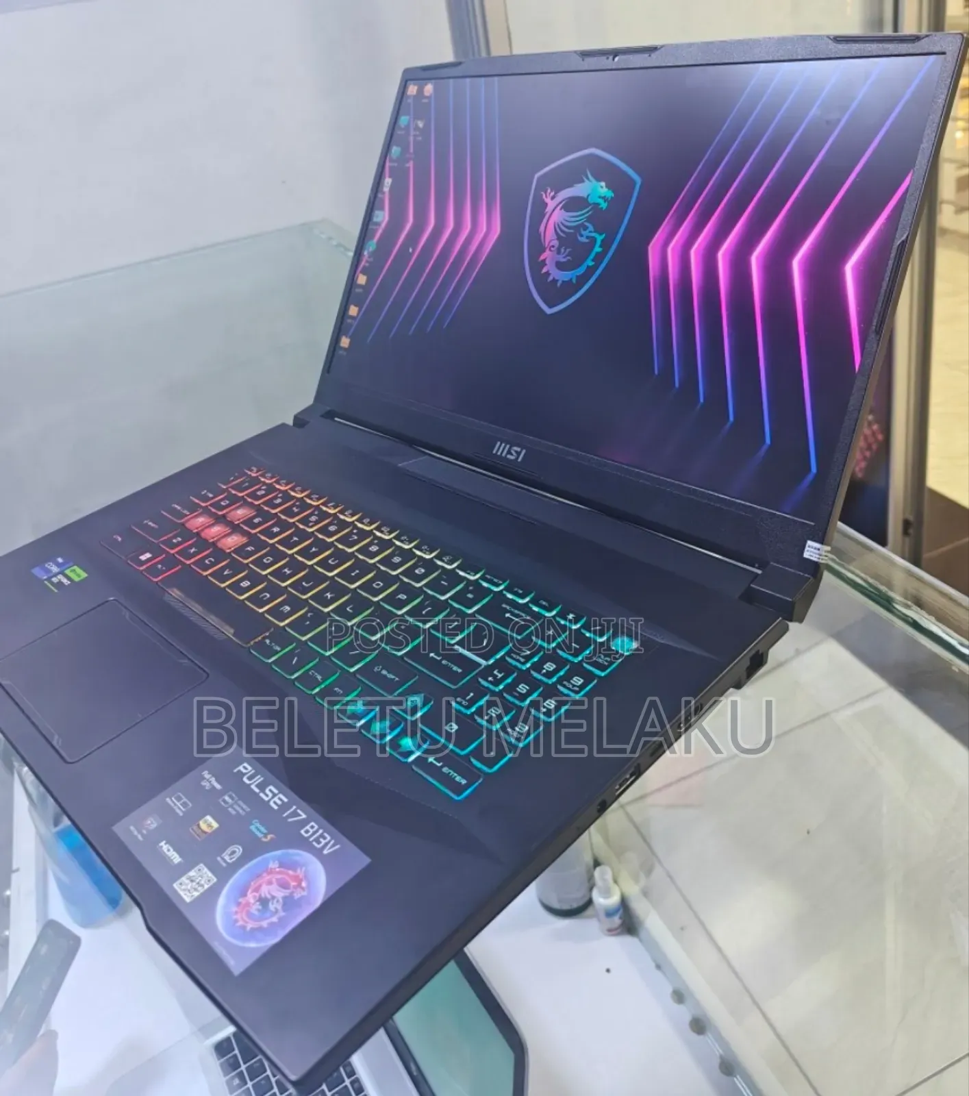 New Laptop MSI 16GB Intel Core I9 SSD 1T