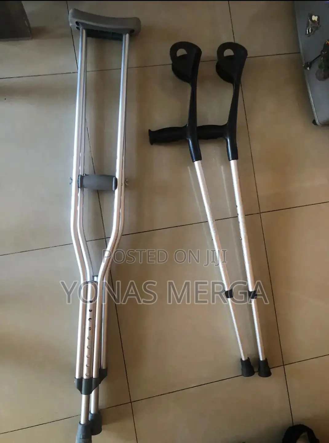 Forearm Crutchesح+Non-Slip Crutches for Adults袋5crutches