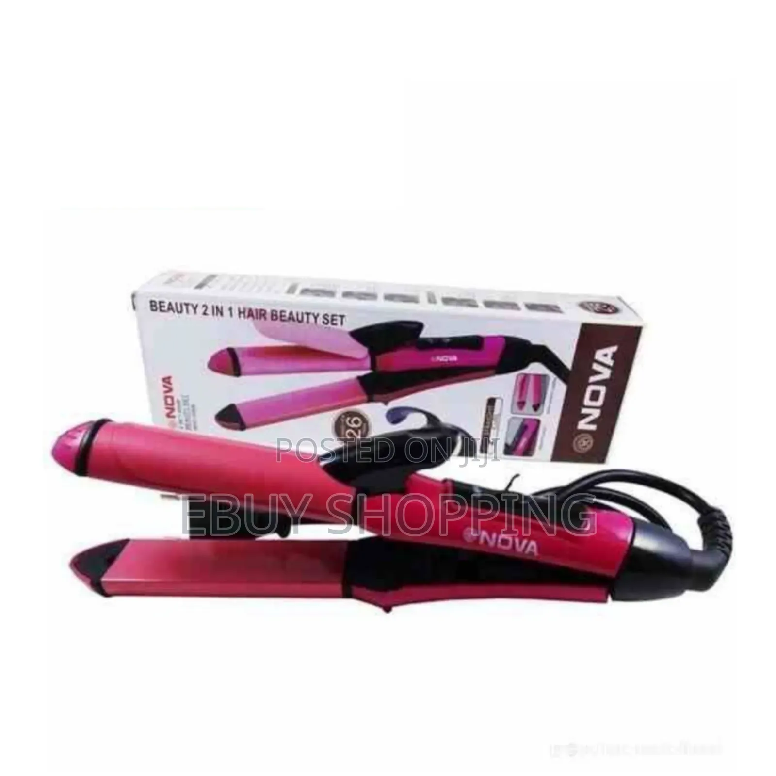**Nova 2in1 Styler: Auto Shutoff Shockproof Safety**