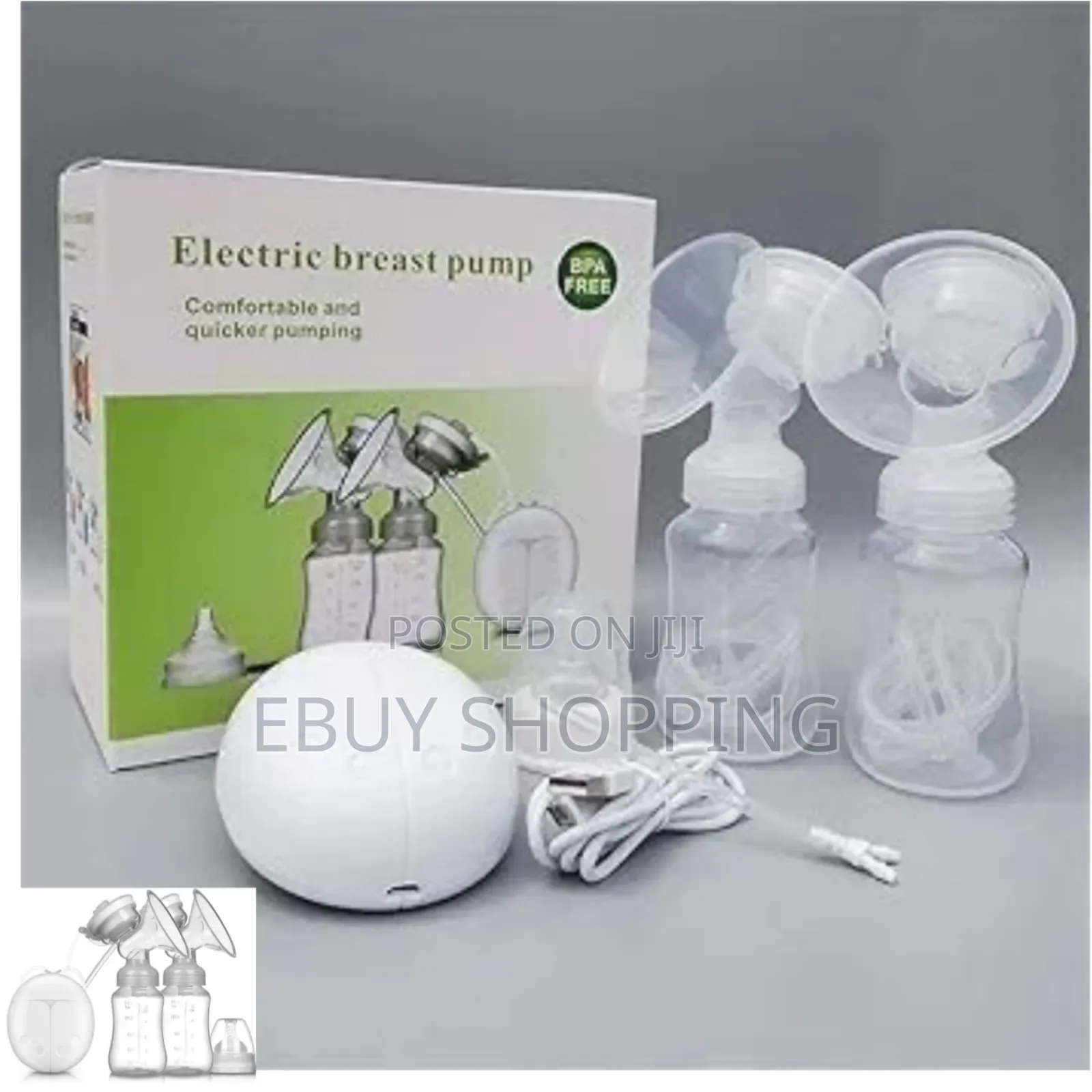 *Compact Hands-Free Pump – 3 Modes, Bpa-Free, and Easy Clean