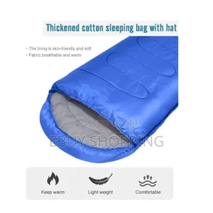 Photo - Premium Sleeping Bag: 210cm Comfort for Uninterrupted Sleep