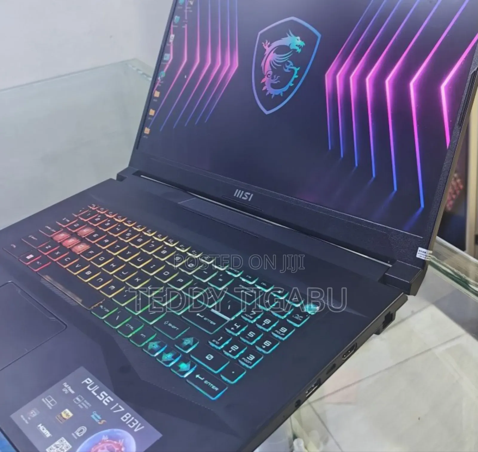 New Laptop MSI 16GB Intel Core I9 SSD 1T