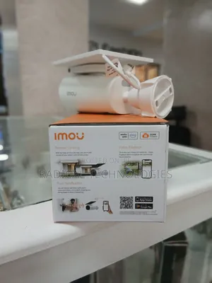 Imou Cell3c Security Camera With Solar Pannelቻርጁ 120ቀን የሚቆይ
