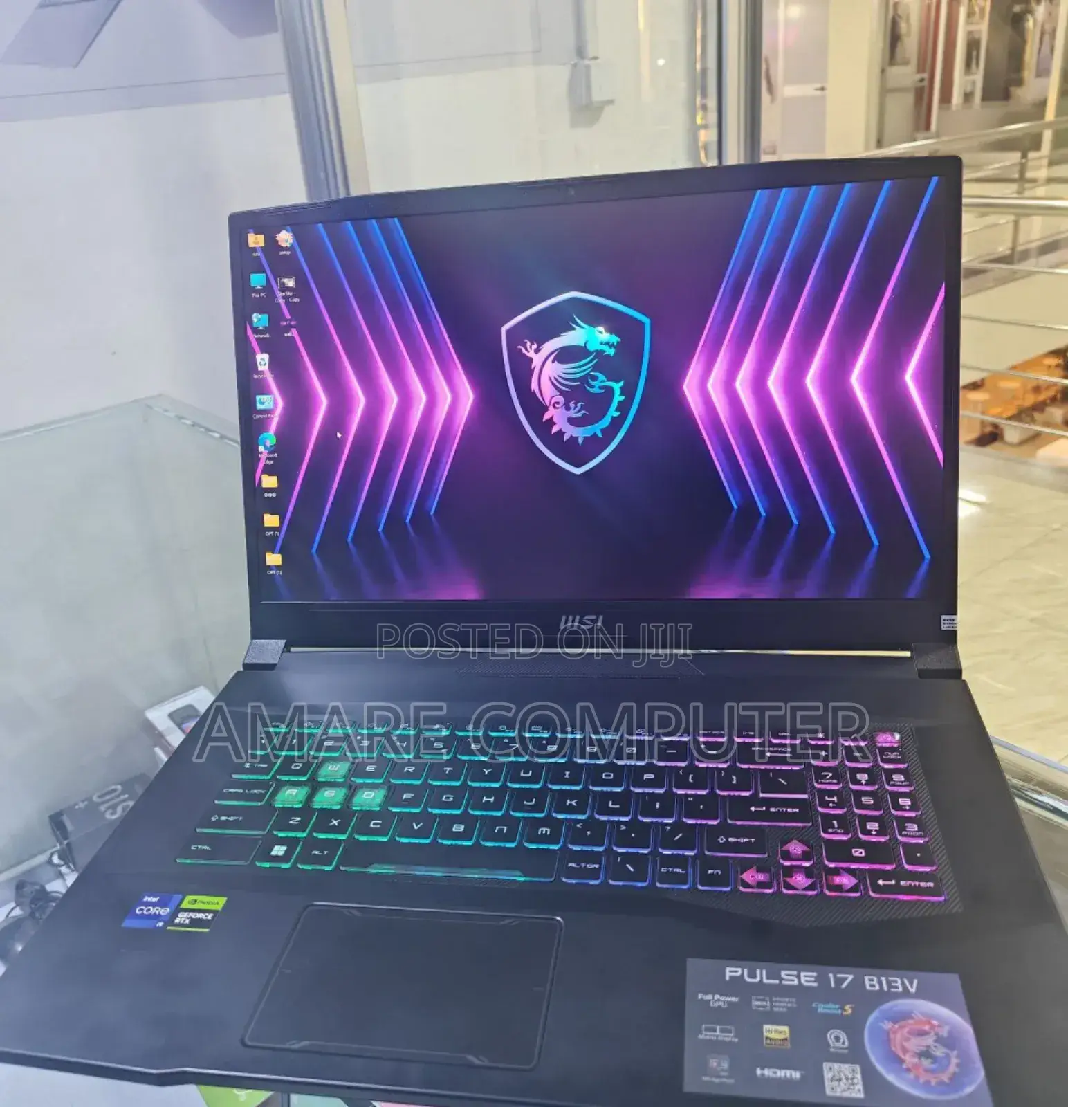 New Laptop MSI 16GB Intel Core I9 SSD 1T