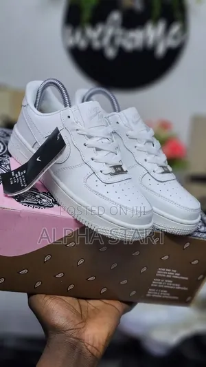 Photo - Nike Air Force 1 07 High Master Quality Smooth Sneakers